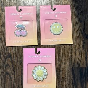 Stoney Clover Lane x Target Cherry, Smiley, and Daisy Sticker Patches